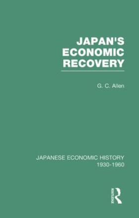 Allen |  Japan's Economic Recovery | Buch |  Sack Fachmedien