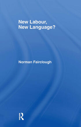 Fairclough |  New Labour, New Language? | Buch |  Sack Fachmedien