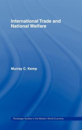 Kemp |  International Trade and National Welfare | Buch |  Sack Fachmedien