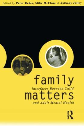 Reder / McClure / Jolley |  Family Matters | Buch |  Sack Fachmedien