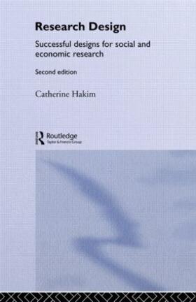 Hakim |  Research Design | Buch |  Sack Fachmedien