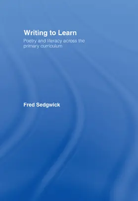 Sedgwick |  Writing to Learn | Buch |  Sack Fachmedien