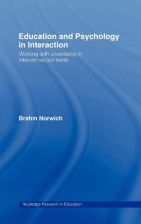 Norwich |  Education and Psychology in Interaction | Buch |  Sack Fachmedien