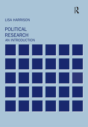 Harrison / Startin |  Political Research | Buch |  Sack Fachmedien