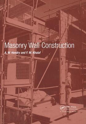 Hendry / Khalaf |  Masonry Wall Construction | Buch |  Sack Fachmedien