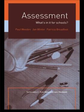 Broadfoot / Weeden / Winter |  Assessment | Buch |  Sack Fachmedien