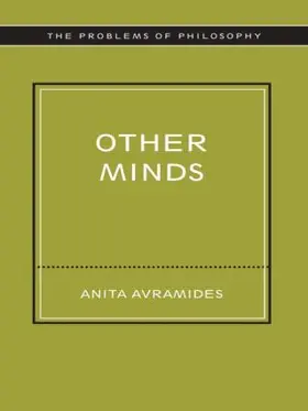 Avramides |  Other Minds | Buch |  Sack Fachmedien