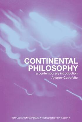 Cutrofello |  Continental Philosophy | Buch |  Sack Fachmedien