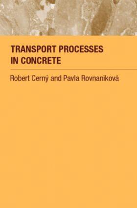 Cerny / Rovnanikova |  Transport Processes in Concrete | Buch |  Sack Fachmedien