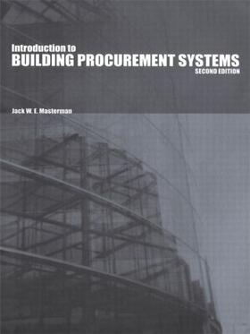 Masterman |  Introduction to Building Procurement Systems | Buch |  Sack Fachmedien