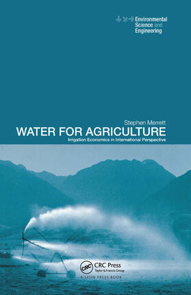 Merrett |  Water for Agriculture | Buch |  Sack Fachmedien