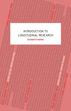 Ruspini |  An Introduction to Longitudinal Research | Buch |  Sack Fachmedien