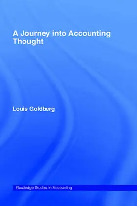 Goldberg / Leech |  A Journey into Accounting Thought | Buch |  Sack Fachmedien