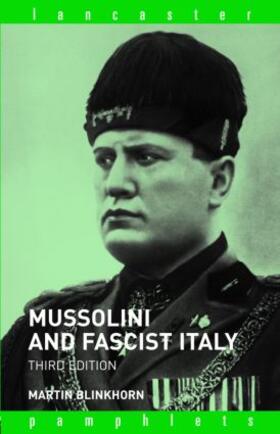 Blinkhorn |  Mussolini and Fascist Italy | Buch |  Sack Fachmedien