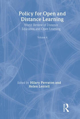 Lentell / Perraton |  Policy for Open and Distance Learning | Buch |  Sack Fachmedien