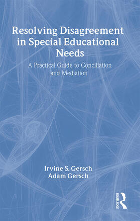 Gersch / Nfa |  Resolving Disagreement in Special Educational Needs | Buch |  Sack Fachmedien