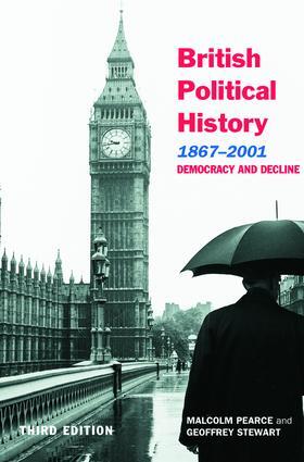 Stewart / Pearce |  British Political History, 1867-2001 | Buch |  Sack Fachmedien