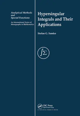 Samko |  Hypersingular Integrals and Their Applications | Buch |  Sack Fachmedien