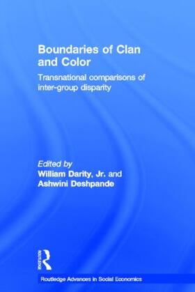 Deshpande / Darity |  Boundaries of Clan and Color | Buch |  Sack Fachmedien