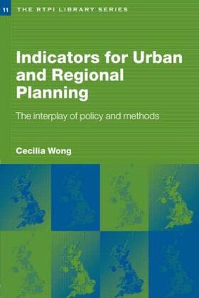 Wong |  Indicators for Urban and Regional Planning | Buch |  Sack Fachmedien