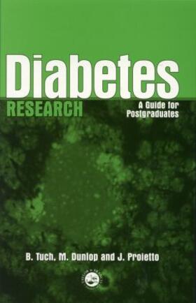 Tuch / Dunlop / Proietto |  Diabetes Research | Buch |  Sack Fachmedien