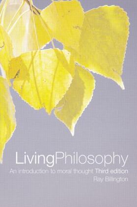 Billington |  Living Philosophy | Buch |  Sack Fachmedien