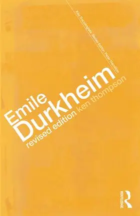 Thompson |  Emile Durkheim | Buch |  Sack Fachmedien