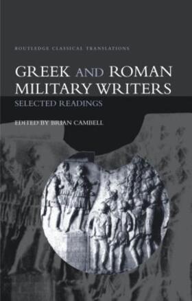 Campbell |  Greek and Roman Military Writers | Buch |  Sack Fachmedien