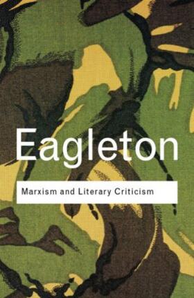 Eagleton |  Marxism and Literary Criticism | Buch |  Sack Fachmedien