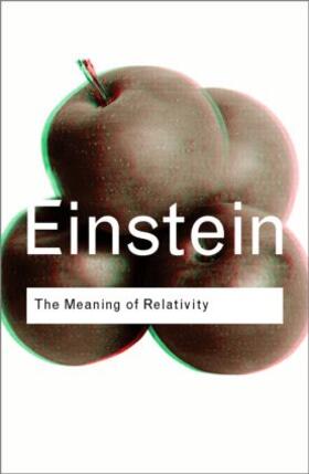 Einstein |  The Meaning of Relativity | Buch |  Sack Fachmedien