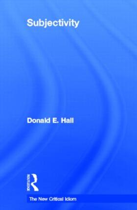 Hall |  Subjectivity | Buch |  Sack Fachmedien
