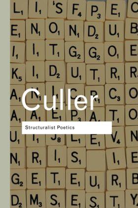 Culler |  Structuralist Poetics | Buch |  Sack Fachmedien