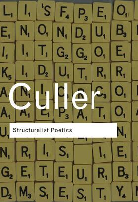 Culler |  Structuralist Poetics | Buch |  Sack Fachmedien