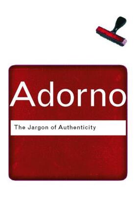 Adorno |  The Jargon of Authenticity | Buch |  Sack Fachmedien