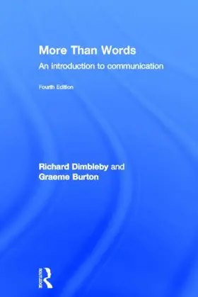 Dimbleby / Burton |  More Than Words | Buch |  Sack Fachmedien