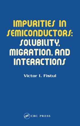 Fistul |  Impurities in Semiconductors | Buch |  Sack Fachmedien