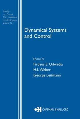Udwadia / Weber / Leitmann |  Dynamical Systems and Control | Buch |  Sack Fachmedien