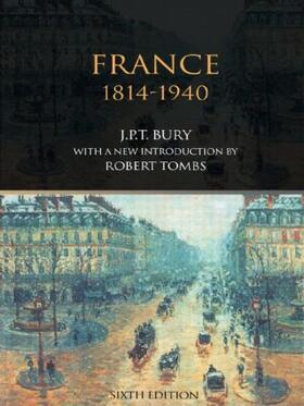 Bury |  France, 1814-1940 | Buch |  Sack Fachmedien