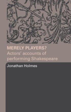 Holmes |  Merely Players? | Buch |  Sack Fachmedien