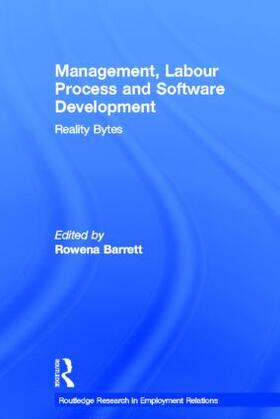 Barrett |  Management, Labour Process and Software Development | Buch |  Sack Fachmedien