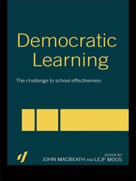 MacBeath / Moos |  Democratic Learning | Buch |  Sack Fachmedien