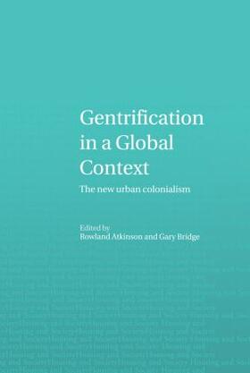 Atkinson / Bridge |  Gentrification in a Global Context | Buch |  Sack Fachmedien