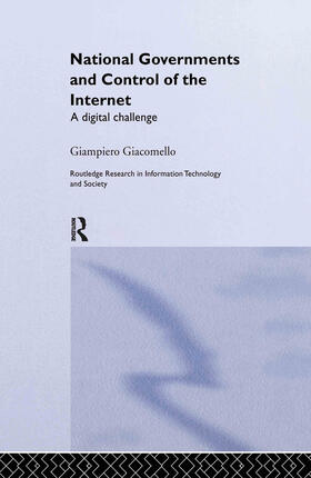 Giacomello |  National Governments and Control of the Internet | Buch |  Sack Fachmedien
