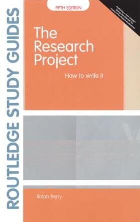 Berry |  The Research Project | Buch |  Sack Fachmedien