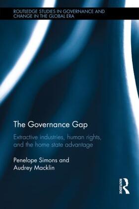 Simons / Macklin |  The Governance Gap | Buch |  Sack Fachmedien