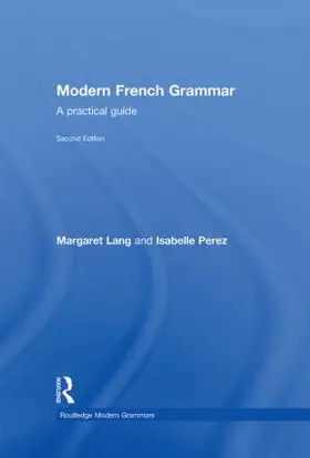 Lang |  Modern French Grammar | Buch |  Sack Fachmedien