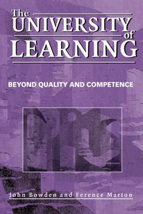 Bowden / Marton |  The University of Learning | Buch |  Sack Fachmedien