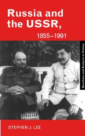 Lee |  Russia and the USSR, 1855-1991 | Buch |  Sack Fachmedien