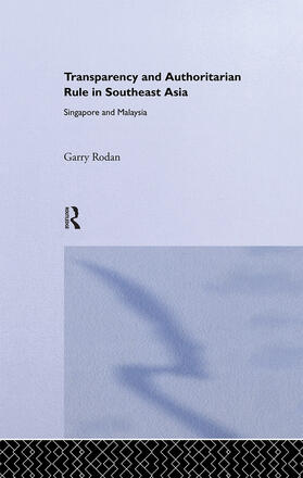 Rodan |  Transparency and Authoritarian Rule in Southeast Asia | Buch |  Sack Fachmedien