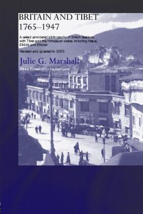 Marshall |  Britain and Tibet 1765-1947 | Buch |  Sack Fachmedien